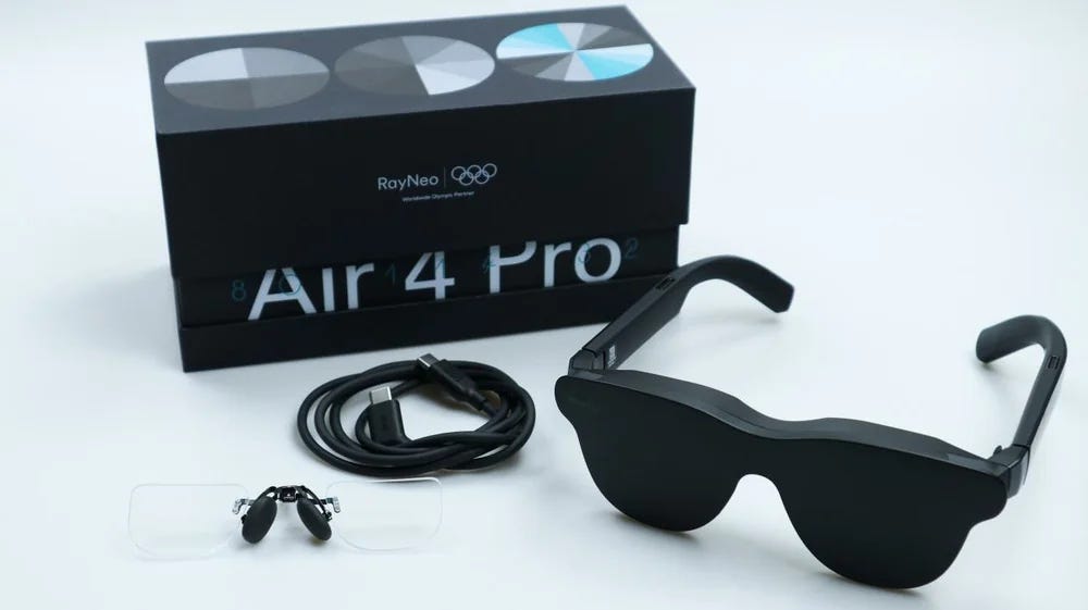 TCL's RayNeo Air 4 Pro are surprisingly affordable AR glasses, and