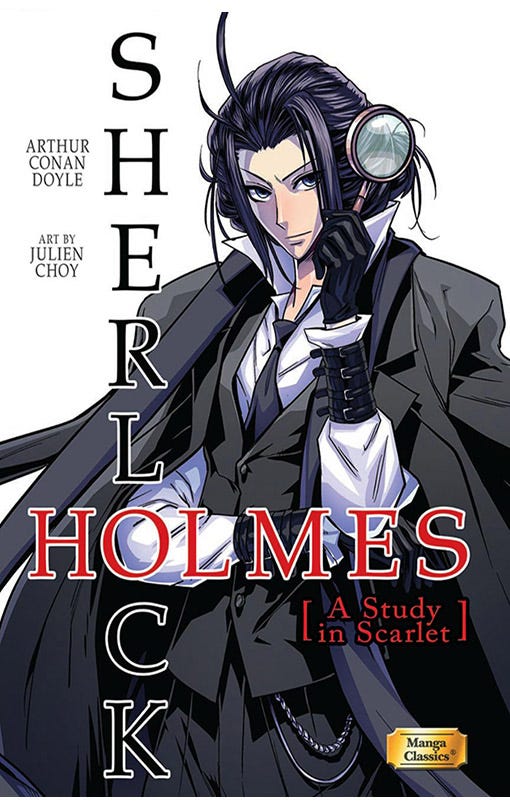 Manga Classics Sherlock Holmes vol 01 A Study in Scarlet