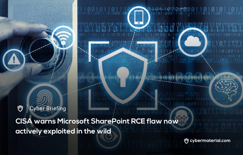 Microsoft SharePoint RCE Under Active Exploitation