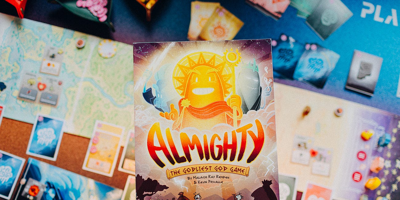 Almighty: Playing good god/bad god on the tabletop