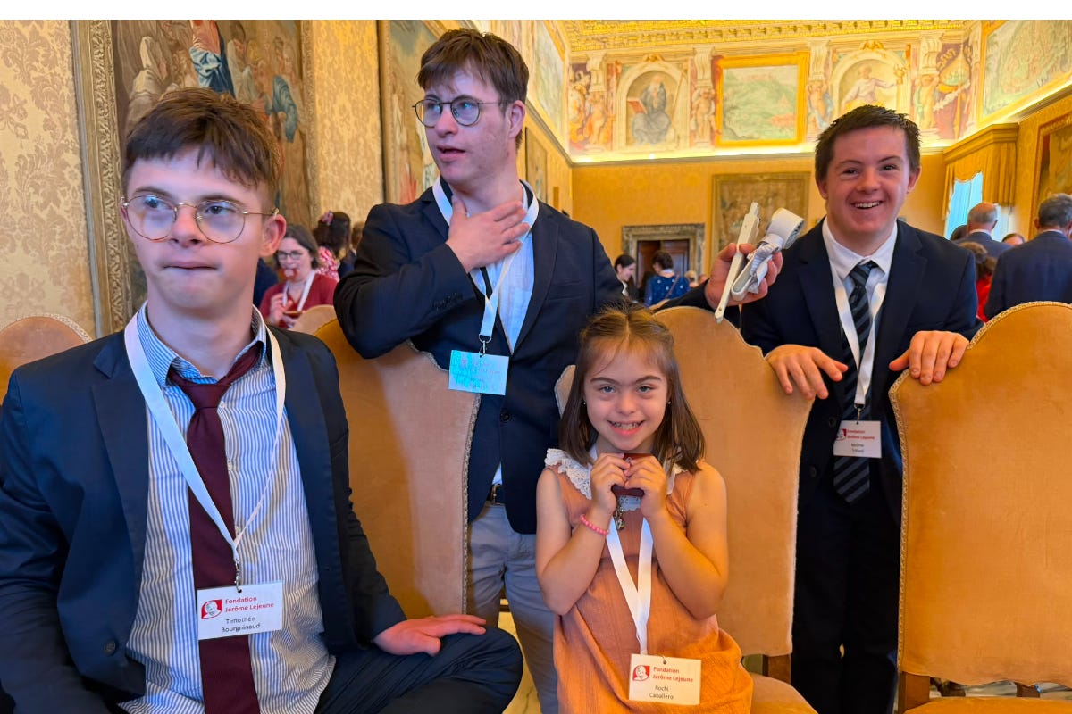 Timothée, Maxime, Jérôme and Rochi at the Vatican Timothée, Maxime, Jérôme and Rochi at the Vatican