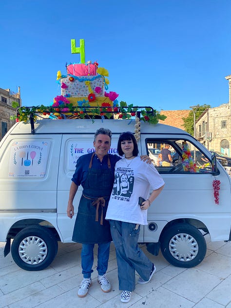 Images from the 4th anniversary of The Good Kitchen, Mussomeli, Sicily