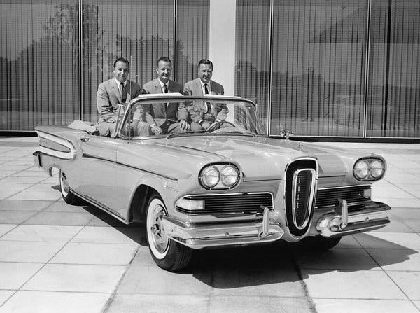 Hubris, and Sputnik, Doomed the Edsel - The New York Times