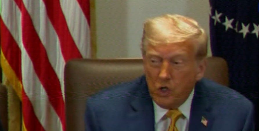 Cabinet Meeting Disaster As Trump Thinks He Did A "Great Job" After Texas Flood Deaths