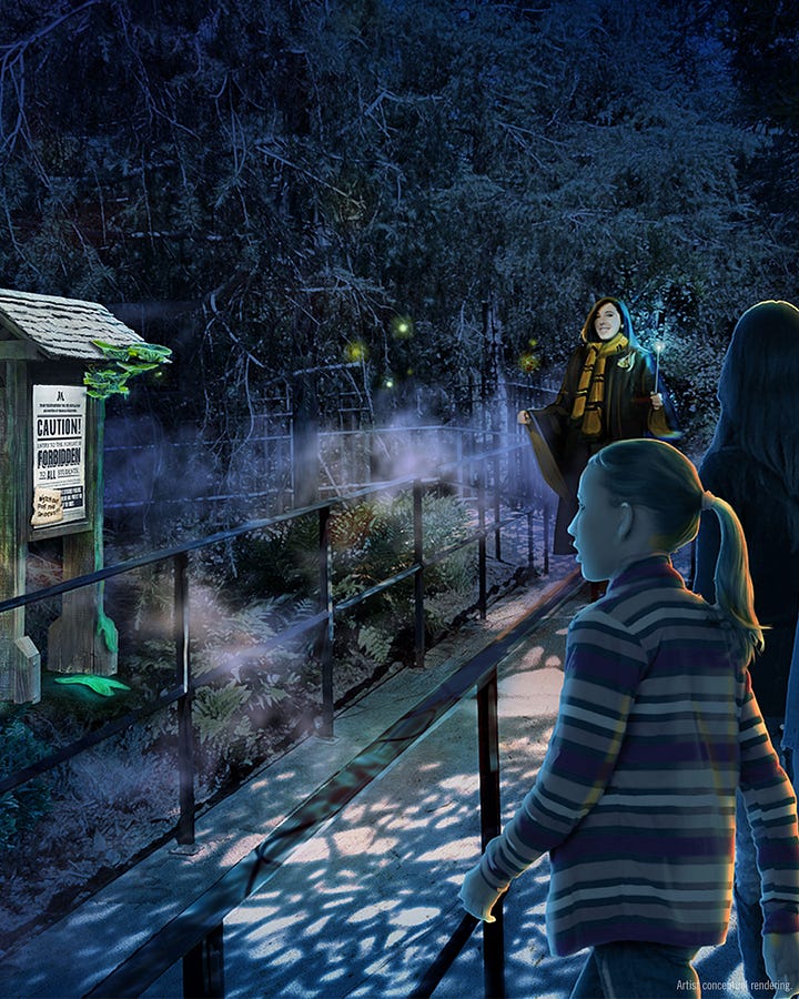 Forbidden Forest: Search for the Hippogriff at Universal Fan Fest Nights