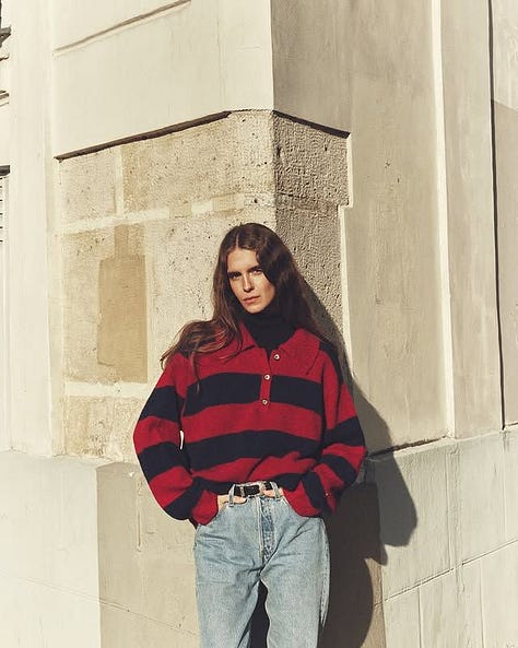 people wearing rugby shirt layered and jeans