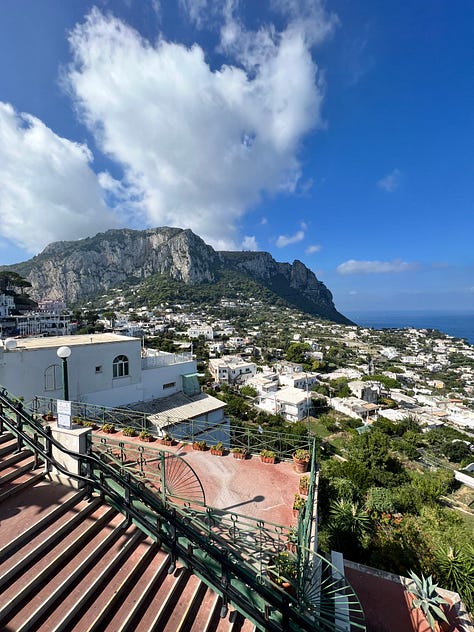 Amalfi, Capri and Positano