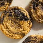 Black Sesame Earl Grey Cookies