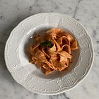 Recipe: Roasted Tomato and Strawberry Pappardelle