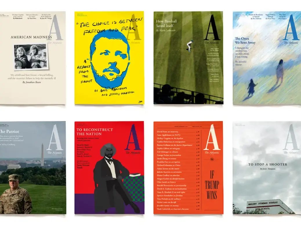 Recent covers of The Atlantic