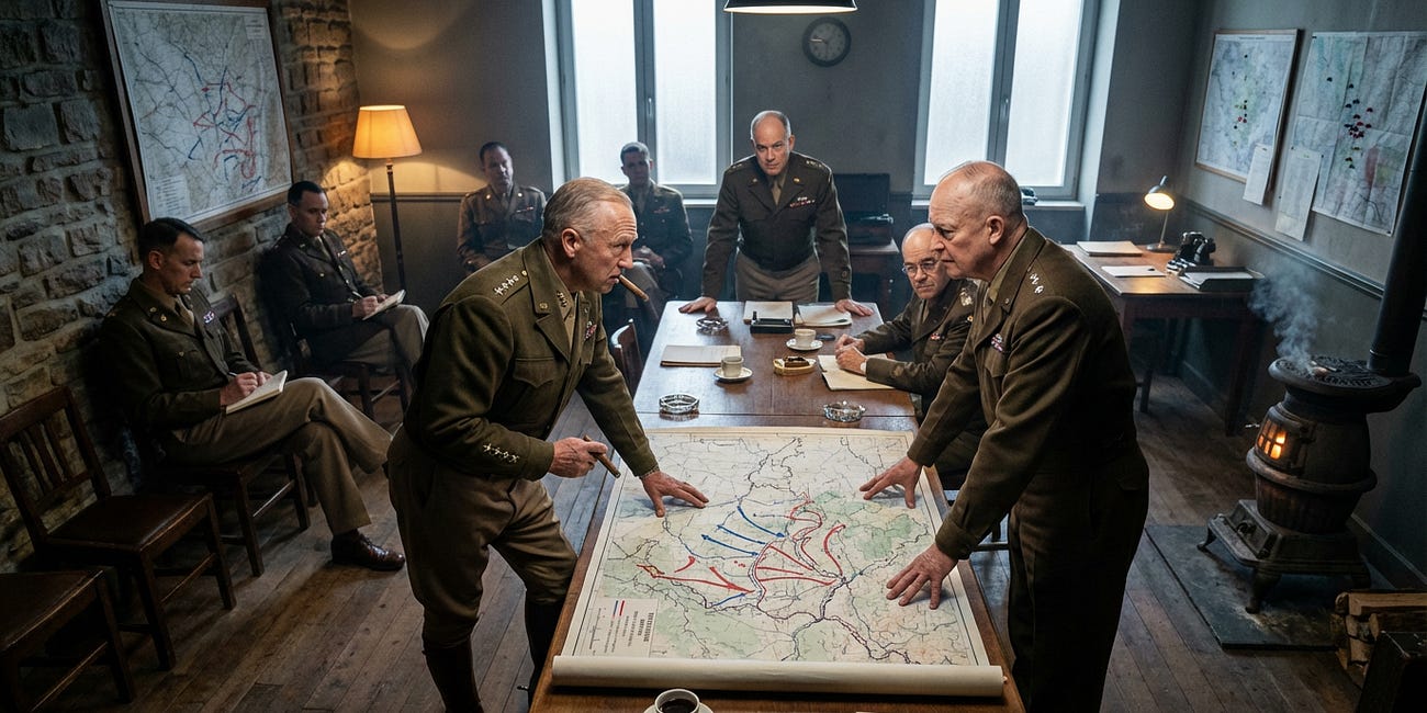 A Day with Patton in the Battle of the Bulge, 1944