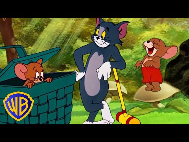 Tom & Jerry | A Bit of Fresh Air! | Classic Cartoon Compilation | @WB Kids  - YouTube