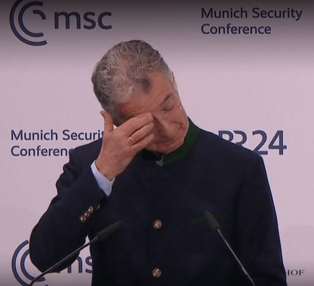 Christoph Heusgen, chairman of the Munich Security Conference, cries as he  summarizes and concludes. : r/europe
