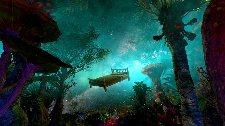 Some still images from Gaël's NFTs listed on Foundation marketplace