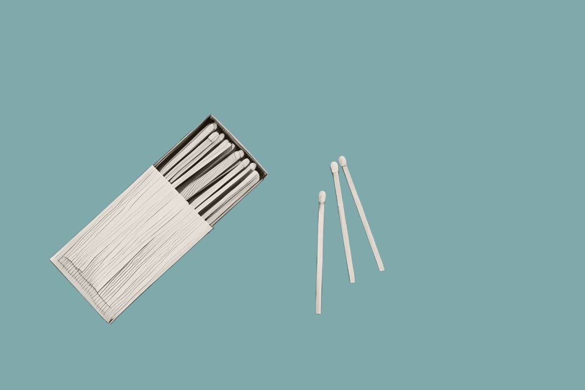 the resurgence of matchbooks, a perfect keepsake