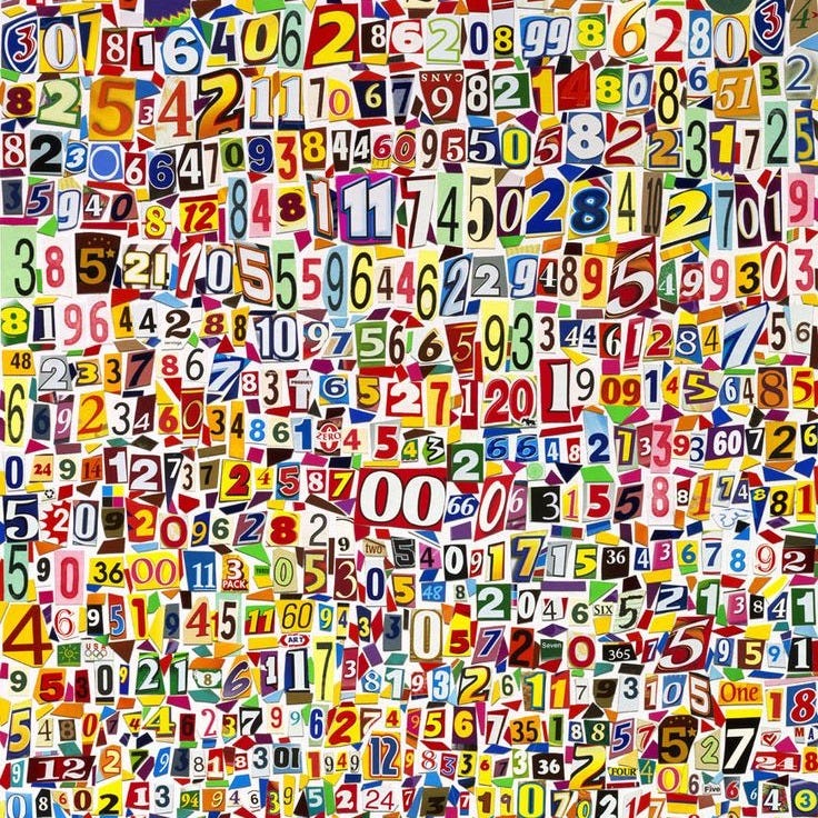 This may contain: an image of a lot of numbers that are all over the place This may contain: an image of a lot of numbers that are all over the place