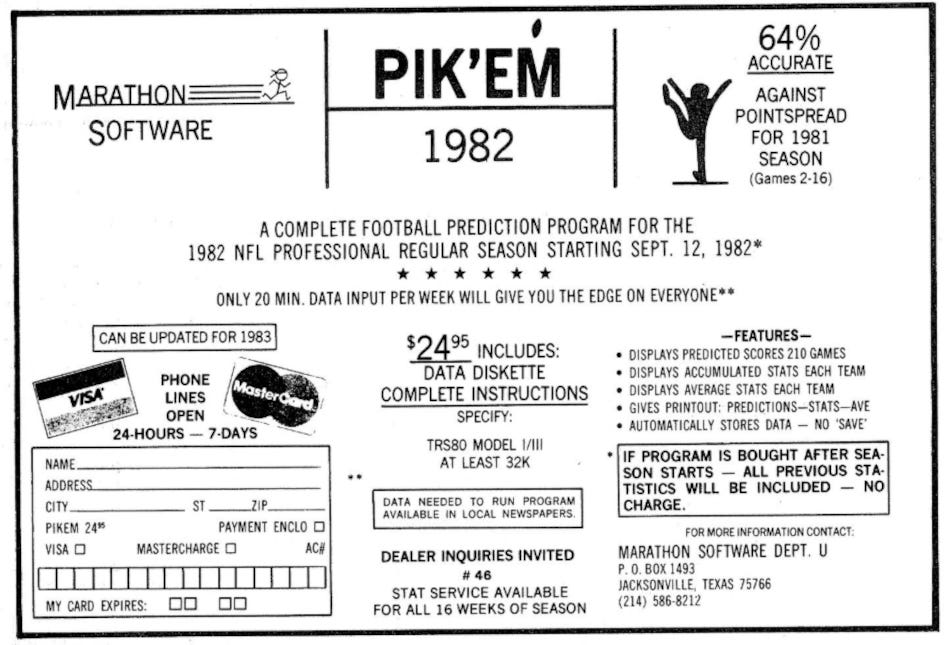 From the November 1983 issue of 80-US magazine