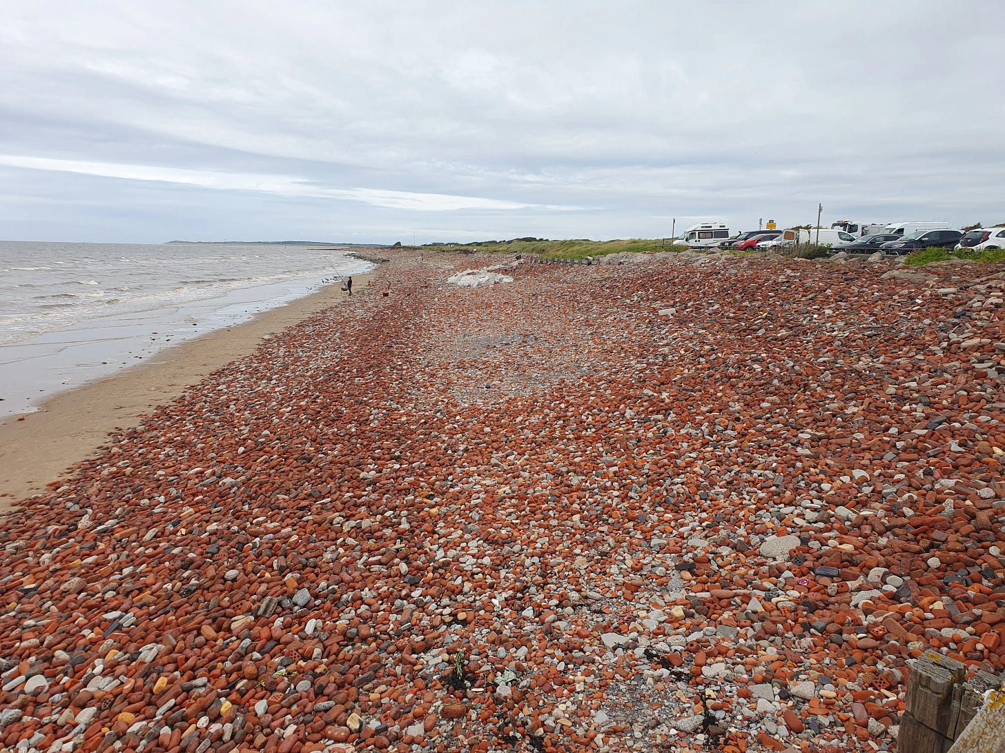 Rubble beach, Crosby