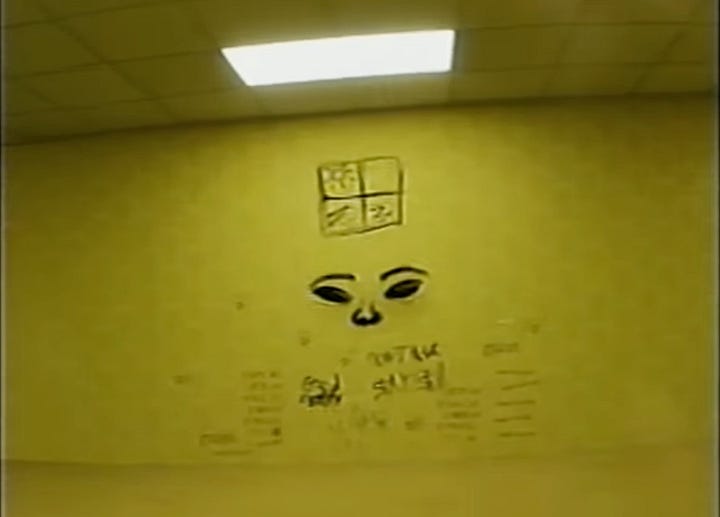 Stills from The Backrooms (Found Footage) by Kane Parsons