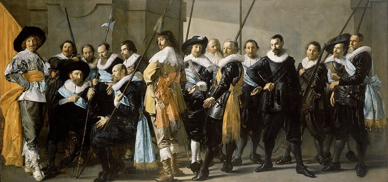 Frans Hals The Meagre Company militia group