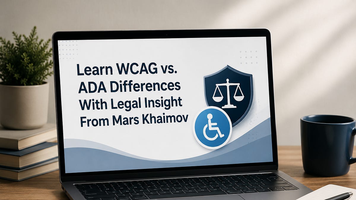 Learn WCAG vs. ADA Differences With Legal Insight 
