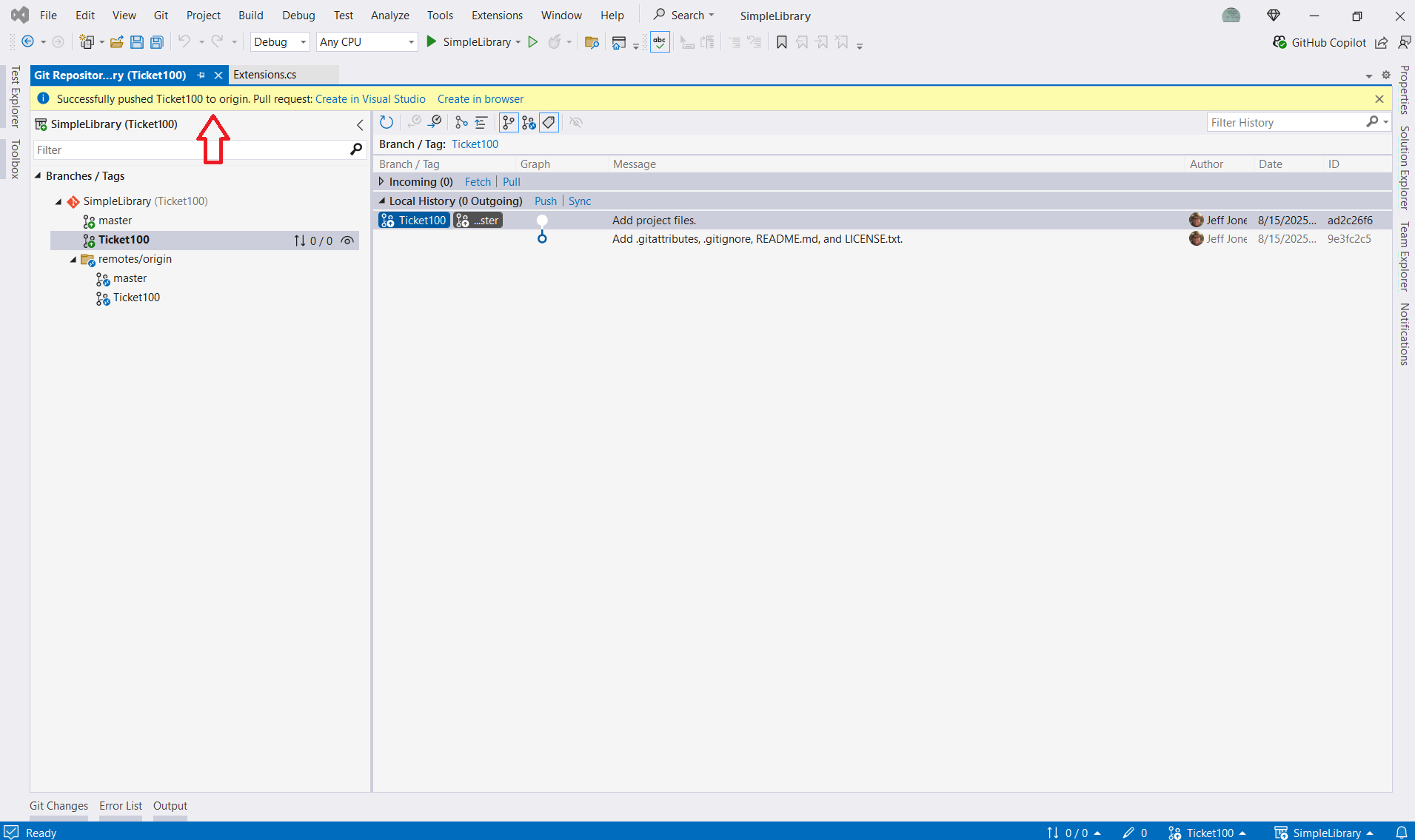 Git Management in Visual Studio 2022 - Jeff Jones
