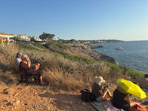 Eclipse night in Mallorca