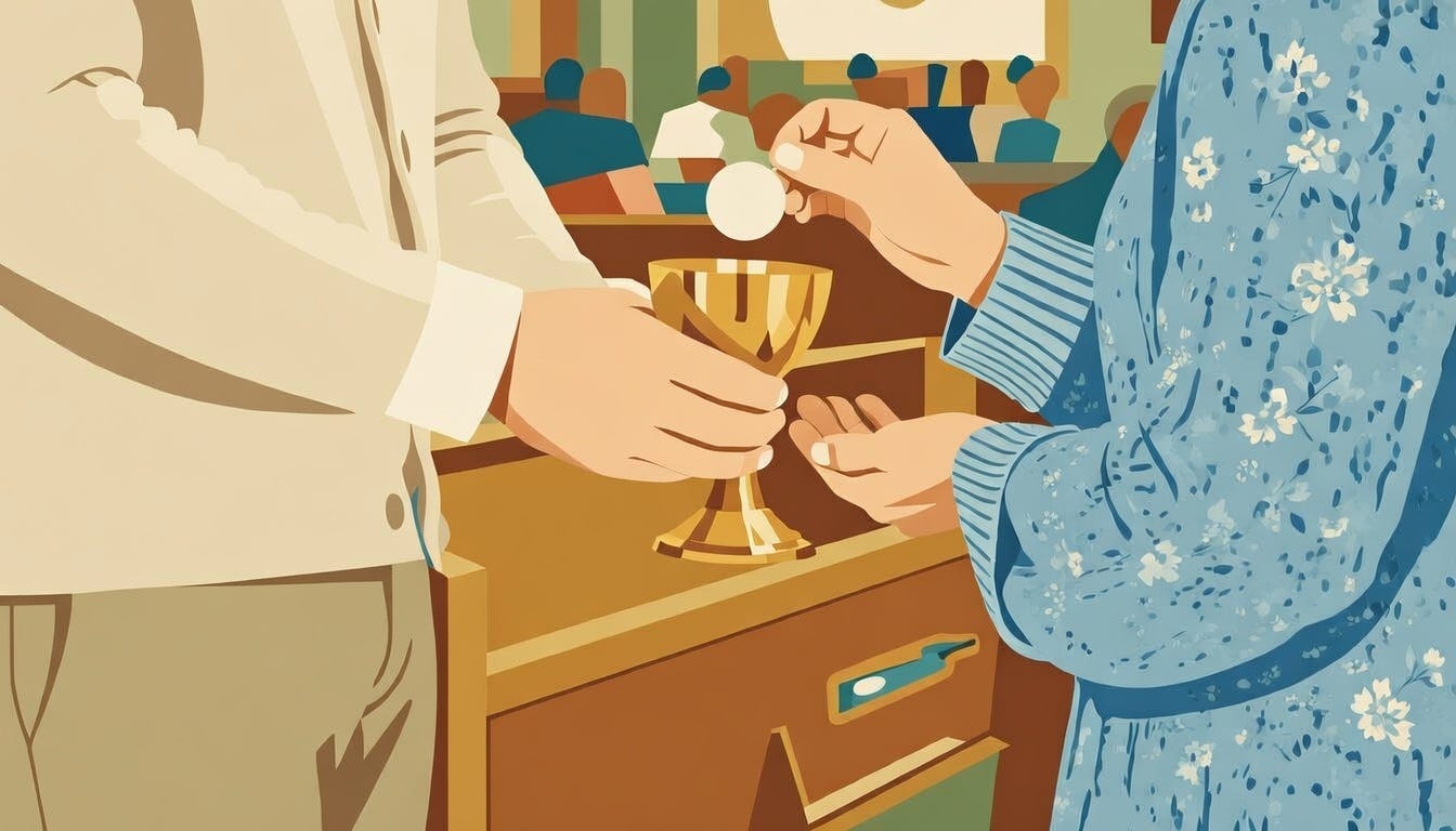 A hug in the communion line: What my granddaughter taught me about ...