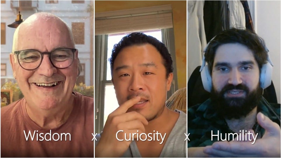 Wisdom Meets Curiosity Meets Humility