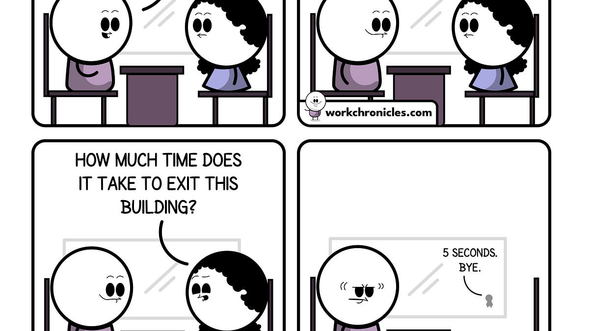 (comic) Brainteaser Interview