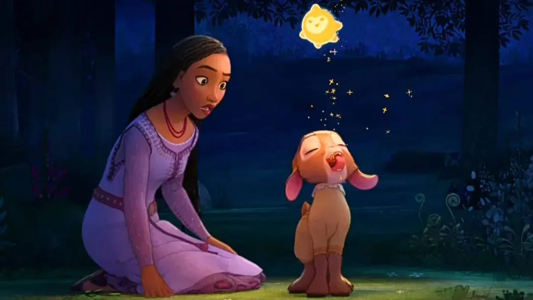 Still from the 2023 Disney animated feature film Wish