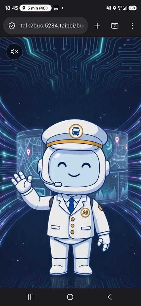AI Assistants in public life in Taipe