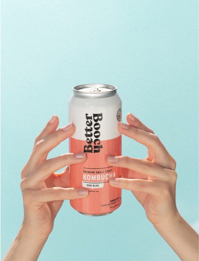 Better Booch Kombucha: Certified Organic Flavors