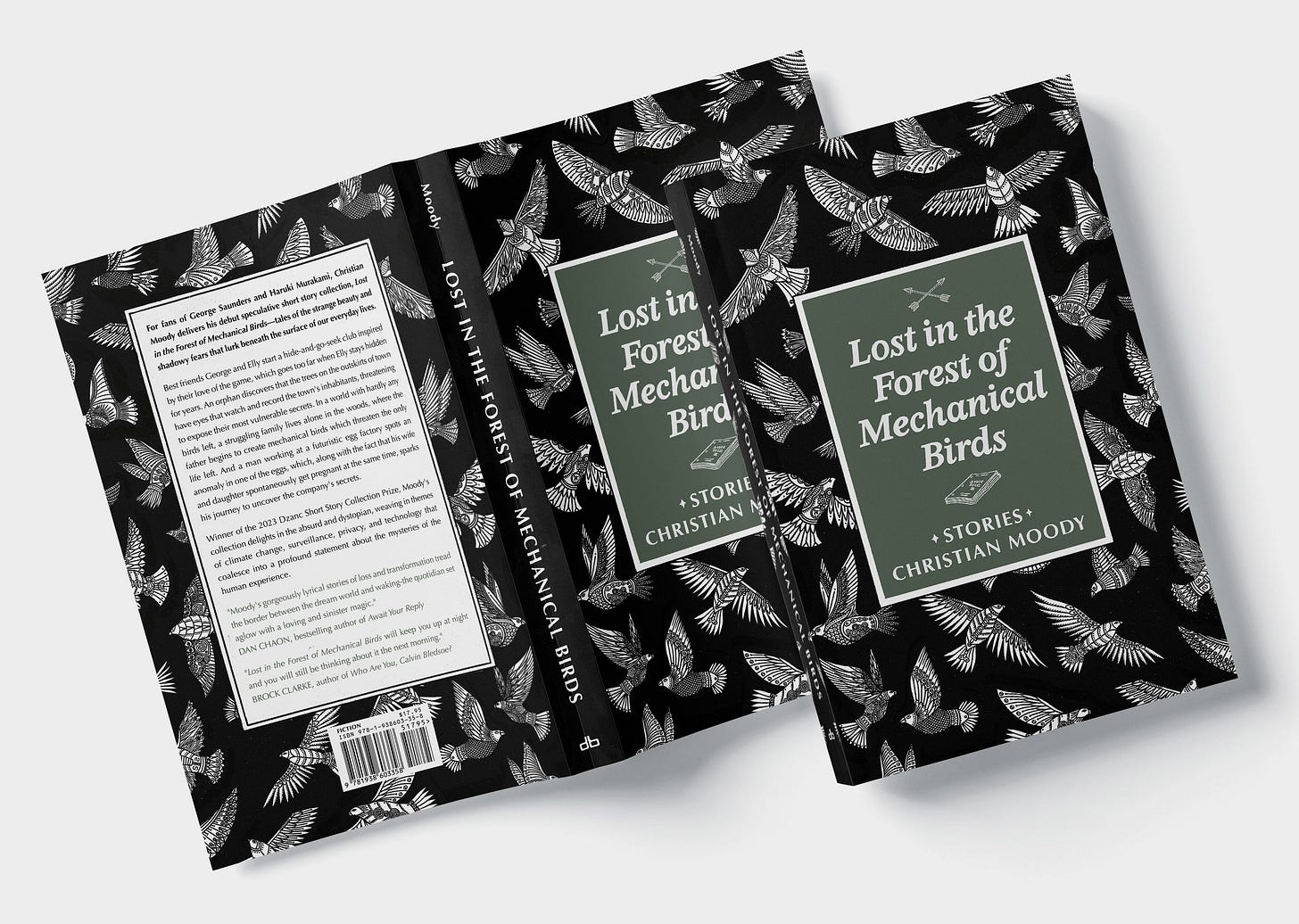 Christian Moody's debut collection Lost in the Forest of Mechanical Birds, illustrated by Margaret Kimball.