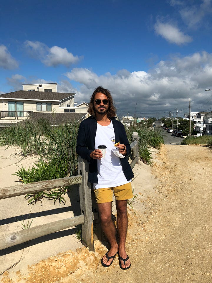 New Jersey Shore (LBI) surf check and bagels