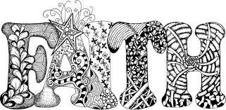 Faith ZentangleTypography By ...