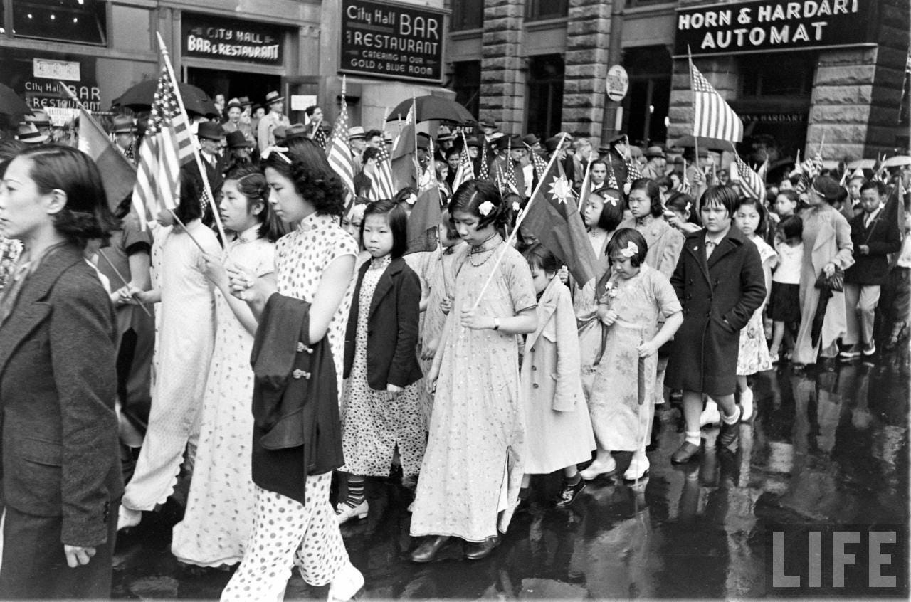 Orientally Yours — Chinese Humiliation Parade, May 10, 1938. New York...