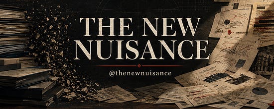 The New Nuisance (Bruce Oliver Newsome Ph.D.)