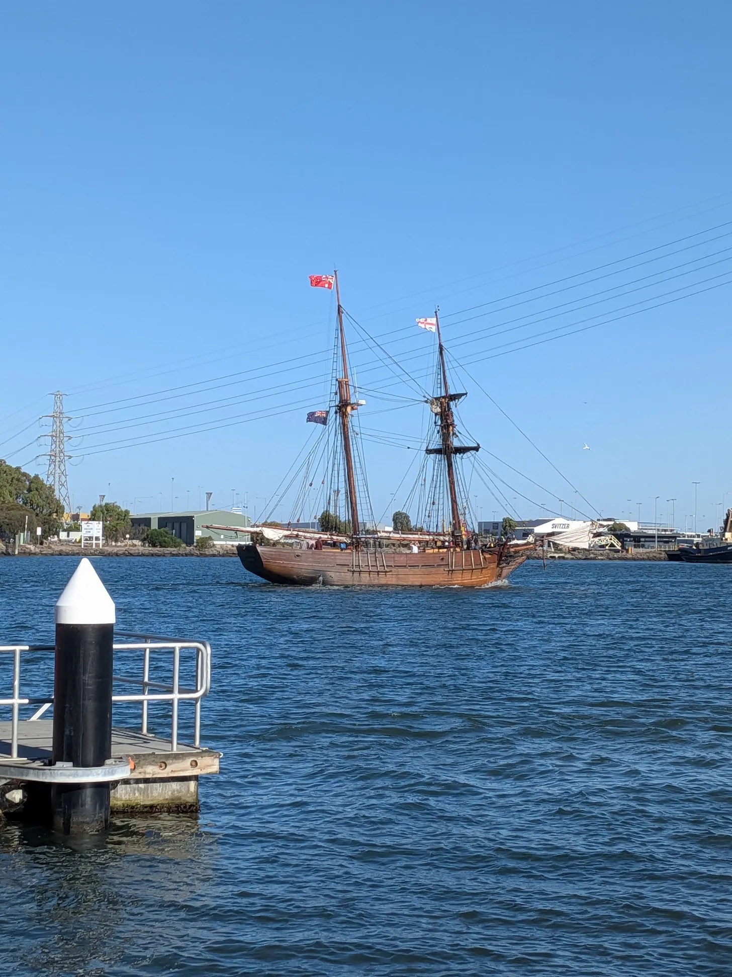 Old tall ship