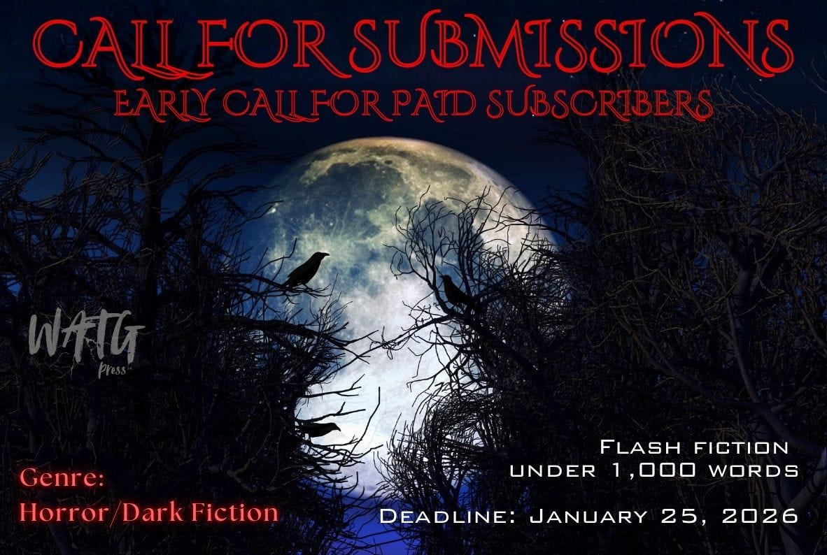 Call for Submissions – Dark Flash Anthology - Early Call for paid ...
