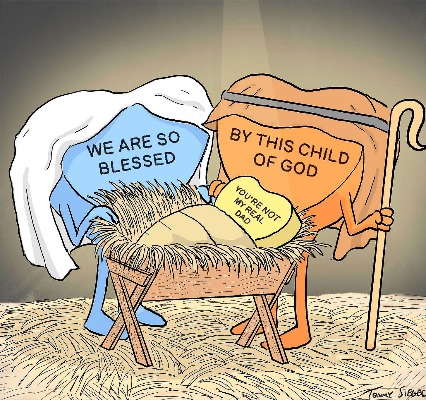May be an image of text that says 'WEARESO WE ARE so BLESSED BY THIS OFGOD GOD CHILD OF XOyAEHOT My YOU'RE RENOT RE DAD DADAL YOU'RENOT REAL NOT SiEGEL'