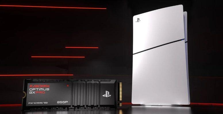 SanDisk 8TB PS5 SSD