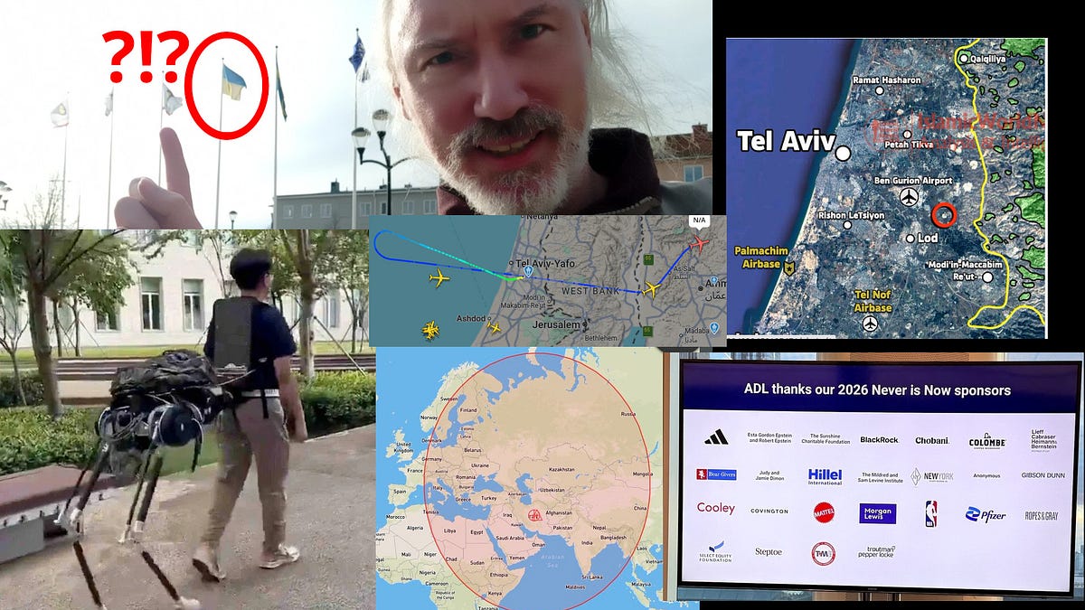 ADL-Adidas. Trump-enemy Fishback & EU. Chuck Norris👻Bibi. NATO left Iraq. Regime change in Israel