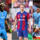 EXCL: Osimhen no closer to new Napoli deal, HUGE bid for De Jong, Barca links with Premier League winger, latest Man Utd plans & more