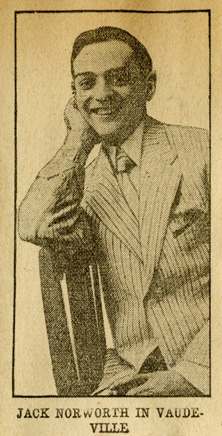 Jack Norworth in Vaudeville – The American Vaudeville Archive — Special  Collections