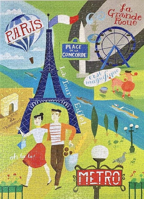 A Selection of My Galison Jigsaw Puzzles