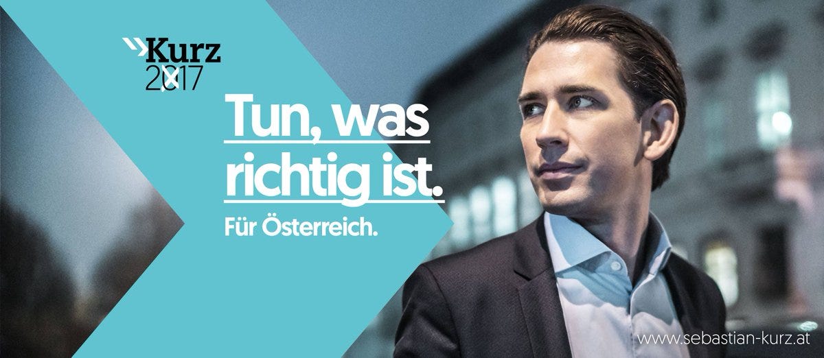 Piroska på Twitter: &quot;https://t.co/gds7aKz2oh Tun, was richtig ist. Für  Österreich. - @sebastiankurz #EsistZeit #ZeitfürNeues #nrw17 #15Oktober  #Kurz2017… https://t.co/LWJUciIx0A&quot;