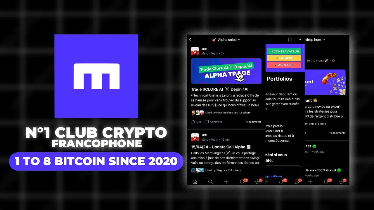 Replay Webinar Ouss; Stratégie Crypto 2.0; Q42 & Kokodi ; Actualités Club  🚀 - Merov Club News ⚔️