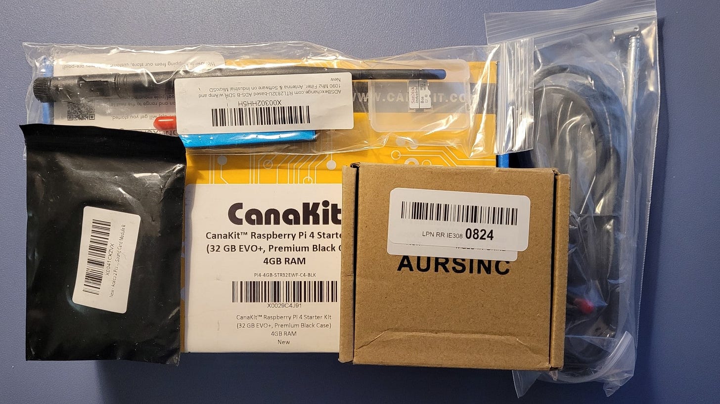 Flight tracker parts