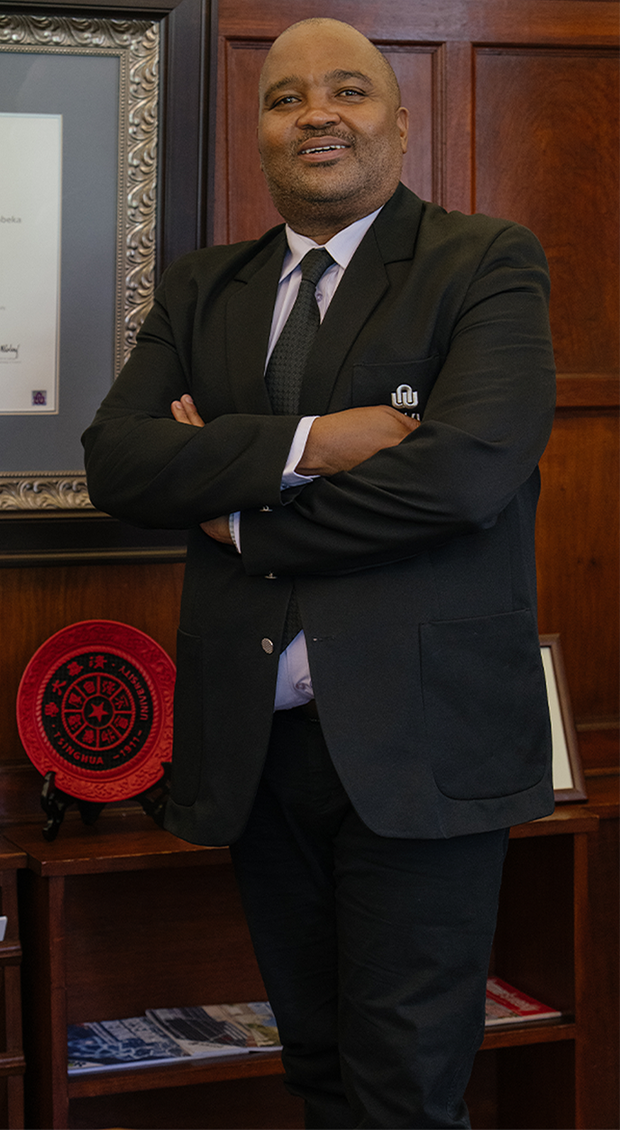 Prof. Bismark Tyobeka Prof. Bismark Tyobeka